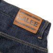 画像5: CALEE/Vintage reproduct wide silhouette denim pants -one wash-（Ow Indigo Blue）［ワイドデニムパンツ-22秋冬］ (5)