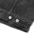 画像6: CALEE/Vintage reproduct 3rd type denim jacket -used black-（Used Black）［3rdタイプデニムJKT-22秋冬］ (6)