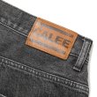 画像5: CALEE/Vintage reproduct wide silhouette denim pants -used black-（Used Black）［ワイドデニムパンツ-22秋冬］ (5)