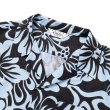 画像2: CALEE/Allover flower pattern R/P shirt（Black） 【70%OFF】［フラワーパターンシャツ-22秋冬］ (2)