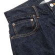 画像4: CALEE/Vintage reproduct wide silhouette denim pants -one wash-（Ow Indigo Blue）［ワイドデニムパンツ-22秋冬］ (4)