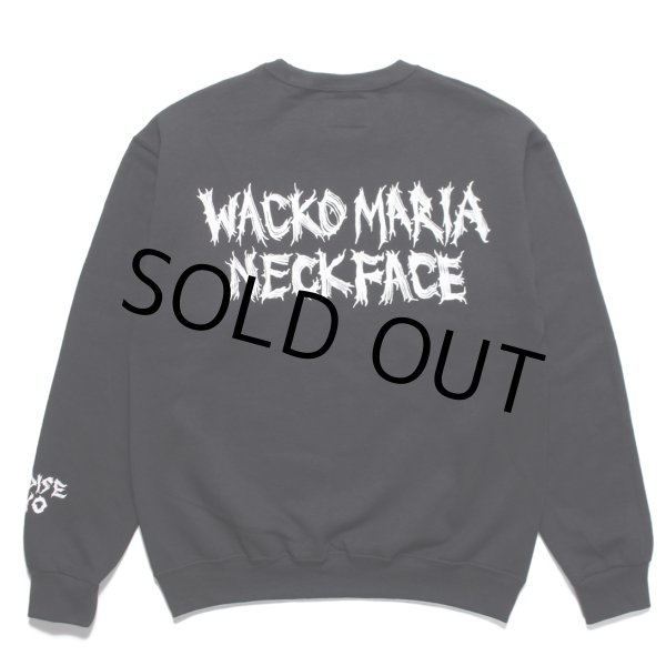 WACKO MARIA/NECKFACE / SWEAT SHIRT（BLACK）［クルーネック ...