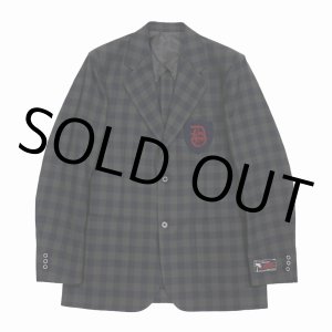 画像: DAIRIKU/"D" School Check Tailored Jacket（Navy&Grey） 【40%OFF】［スクールチェックテーラードJKT-22秋冬］