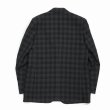 画像2: DAIRIKU/"D" School Check Tailored Jacket（Navy&Grey） 【40%OFF】［スクールチェックテーラードJKT-22秋冬］ (2)