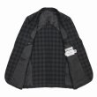 画像3: DAIRIKU/"D" School Check Tailored Jacket（Navy&Grey） 【40%OFF】［スクールチェックテーラードJKT-22秋冬］ (3)