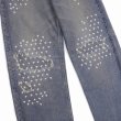 画像5: DAIRIKU/"Straight" Cross Embroidery Vintage Denim Pants（Washed Indigo） 【40%OFF】［クロス刺繍ヴィンテージデニムパンツ-22秋冬］ (5)