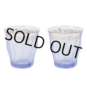 画像: WACKO MARIA/DURALEX / GLASS CUP（BLUE）［グラス(2個セット)-22秋冬］