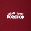 画像3: PORKCHOP/CRUSHER L/S TEE（MAROON）［プリント長袖T-22秋冬］ (3)