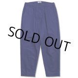 画像: CALEE/Vintage type chino cloth tuck trousers（Navy） 【40%OFF】［チノトラウザース-23春夏］