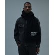 画像4: COOTIE PRODUCTIONS/Denim Zip Up Work Jacket（Black Fade）［デニムジップワークJKT-22秋冬］ (4)