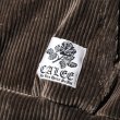 画像2: CALEE/Cotton pile jersey pullover hoodie（Khaki） 【60%OFF】［コットンパイルジャージフーディー-22秋冬］ (2)
