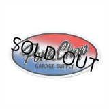 画像: PORKCHOP/OVAL TRICOLOR STICKER（TRICOLOR）［オーバルトリコロールステッカー-22秋冬］