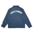 画像2: CHALLENGER/COLLEGE SWING TOP（NAVY）［カレッジスウィングトップ-23春夏］ (2)