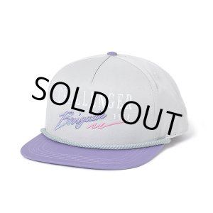 画像: CHALLENGER/SIGNATURE CAP（GRAY/PURPLE）［シグネチャーキャップ-23春夏］