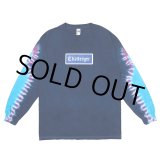画像: CHALLENGER/L/S TIE DYE LOGO TEE（NAVY TIE DYE）［タイダイ長袖T-23春夏］