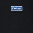 画像3: CHALLENGER/LOGO PATCH TEE（BLACK）［ワッペン+プリントポケT-23春夏］ (3)