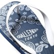 画像5: CHALLENGER/BANDANA BEACH SANDALS（NAVY）［バンダナビーチサンダル-23春夏］ (5)