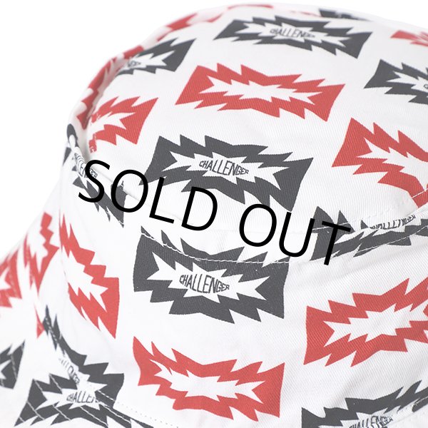CHALLENGER/NATIVE BUCKET HAT(WHITE)[ネイティブバケットハット-23 CHALLENGER/NATIVE BUCKET HAT(WHITE)[ネイティブバケットハット-23