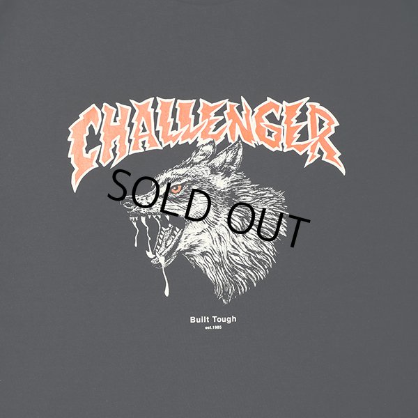 画像3: CHALLENGER/ZOMBIE WOLF TEE（BLACK）［プリントT-23春夏］ (3)