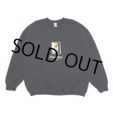 画像: CHALLENGER/FACE C/N SWEAT（BLACK）［クルーネックスウェット-23春夏］