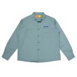 画像1: CHALLENGER/L/S WORKER SHIRT（DARK GREEN）［ワーカーシャツ-23春夏］ (1)