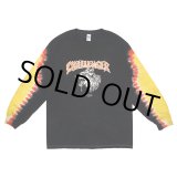 画像: CHALLENGER/L/S TIE DYE ZOMBIE WOLF TEE（BLACK TIE DYE）［タイダイ長袖T-23春夏］