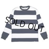 画像: CHALLENGER/L/S HEAVYWEIGHT BORDER TEE（WHITE/NAVY）［ヘビーウエイトボーダー長袖T-23春夏］