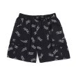 画像1: CHALLENGER/MULTI SIGNATURE CARGO SHORTS（BLACK）［マルチシグネチャーカーゴショーツ-23春夏］ (1)