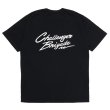 画像1: CHALLENGER/SIGNATURE TEE（BLACK）［プリントT-23春夏］ (1)