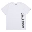 画像1: CHALLENGER/DUAL LOGO TEE（WHITE）［プリントT-23春夏］ (1)