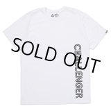画像: CHALLENGER/DUAL LOGO TEE（WHITE）［プリントT-23春夏］