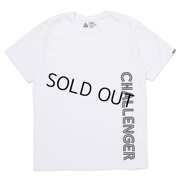 画像1: CHALLENGER/DUAL LOGO TEE（WHITE）［プリントT-23春夏］ (1)