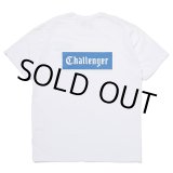 画像: CHALLENGER/LOGO PATCH TEE（WHITE）［ワッペン+プリントポケT-23春夏］