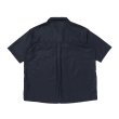 画像2: CHALLENGER/S/S FLAME LEAF SHIRT（BLACK）［フレイムリーフシャツ-23春夏］ (2)