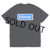 画像: CHALLENGER/LOGO PATCH TEE（BLACK）［ワッペン+プリントポケT-23春夏］