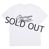 画像: CHALLENGER/SIGNATURE TEE（WHITE）［プリントT-23春夏］