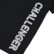 画像3: CHALLENGER/DUAL LOGO TEE（BLACK）［プリントT-23春夏］ (3)