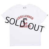 画像: CHALLENGER/COLLEGE TEE（WHITE）［プリントT-23春夏］