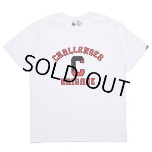 画像: CHALLENGER/COLLEGE TEE（WHITE）［プリントT-23春夏］