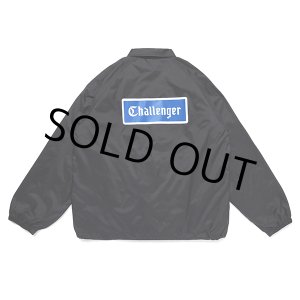 画像: CHALLENGER/LOGO COACH JACKET（BLACK）［ロゴコーチJKT-23春夏］