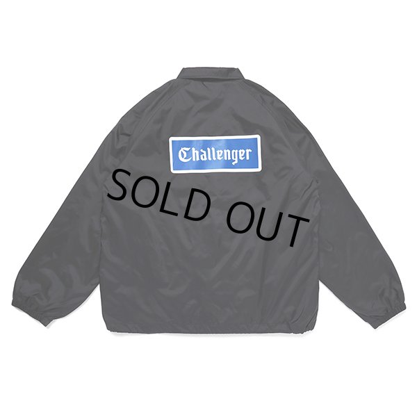 CHALLENGER/LOGO COACH JACKET（BLACK）［ロゴコーチJKT-23春夏］ - JONAS