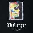 画像3: CHALLENGER/FACE C/N SWEAT（BLACK）［クルーネックスウェット-23春夏］ (3)