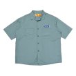 画像1: CHALLENGER/S/S WORKER SHIRT（DARK GREEN）［ワーカーシャツ-23春夏］ (1)