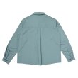 画像2: CHALLENGER/L/S WORKER SHIRT（DARK GREEN）［ワーカーシャツ-23春夏］ (2)