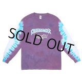 画像: CHALLENGER/L/S TIE DYE MASK TEE（PURPLE TIE DYE）［タイダイ長袖T-23春夏］