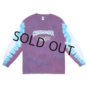 画像: CHALLENGER/L/S TIE DYE MASK TEE（PURPLE TIE DYE）［タイダイ長袖T-23春夏］