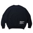 画像1: COOTIE PRODUCTIONS/Heavy Oz Sweat Crew（Black）［スウェットクルー-22秋冬］ (1)