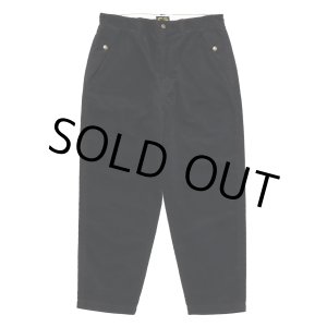 画像: PORKCHOP/LOOSE FIT CORDUROY PANTS（BLACK）［ルーズフィットコーデュロイパンツ-22秋冬］