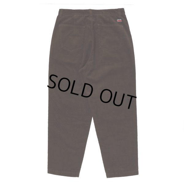 画像2: PORKCHOP/LOOSE FIT CORDUROY PANTS（BROWN）［ルーズフィットコーデュロイパンツ-22秋冬］ (2)