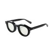 画像1: CALEE/B/W Type glasses -Classic model-（Black/Green）［眼鏡-22秋冬］ (1)